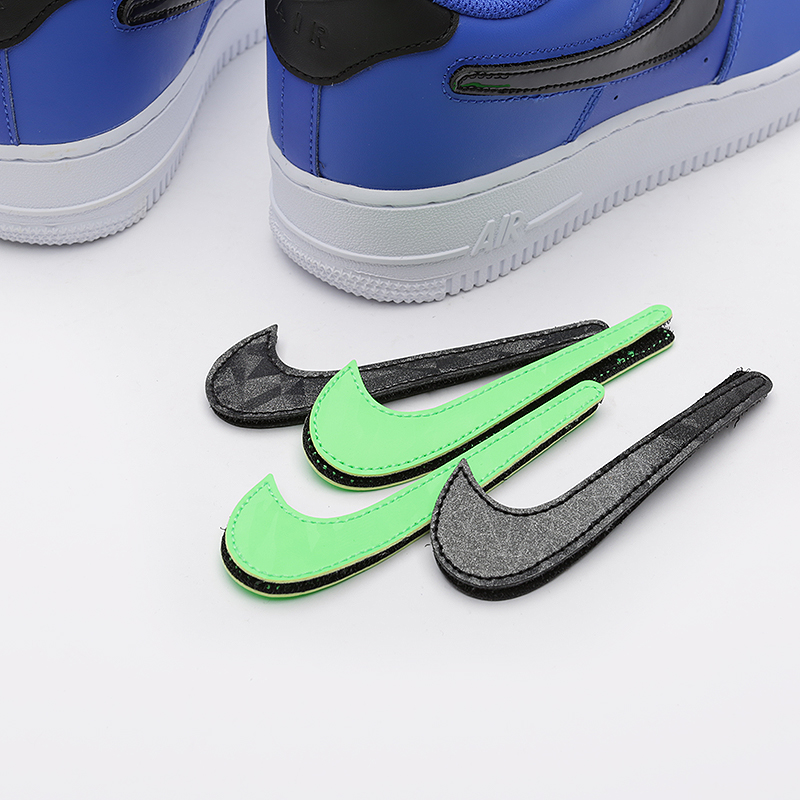 мужские синие кроссовки Nike Air Force 1 `07 LV8 3 CI0064-400 - цена, описание, фото 6